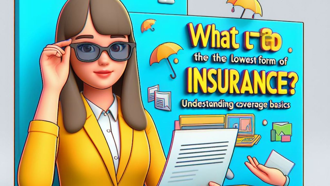 What is the Lowest Form of Insurance? Understanding Coverage Basics