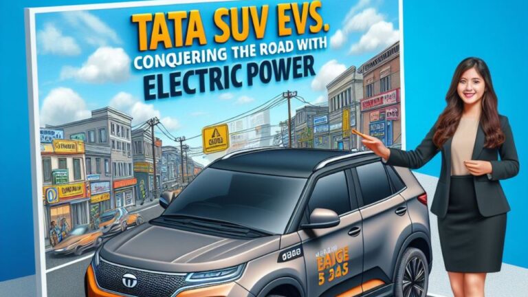 Tata SUV EVs: Conquering the Road with Electric Power
