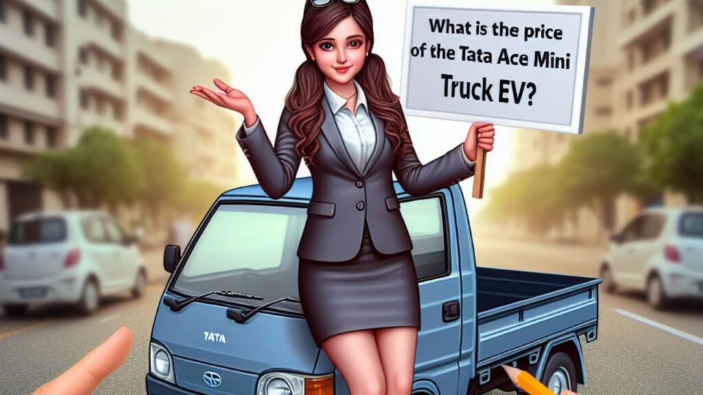 What is the Price of the Tata Ace mini truck EV?