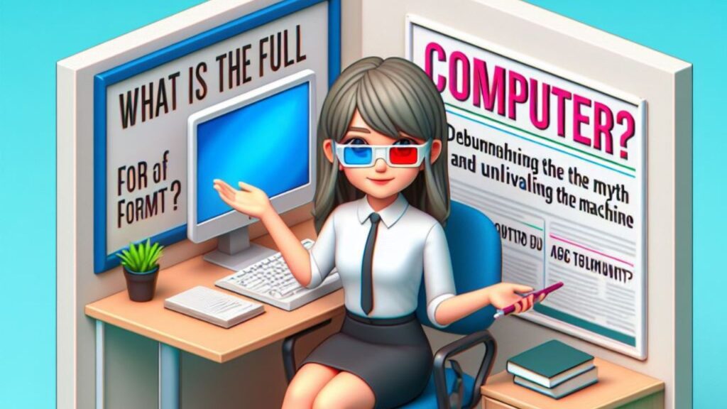 What is the Full Form of Computer? Debunking the Myth and Unveiling the Machine