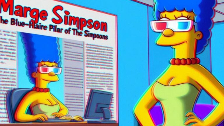 Marge Simpson: The Blue-Haired Pillar of The Simpsons