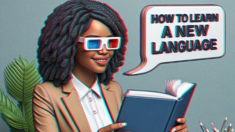 how to learn a new language by yourself